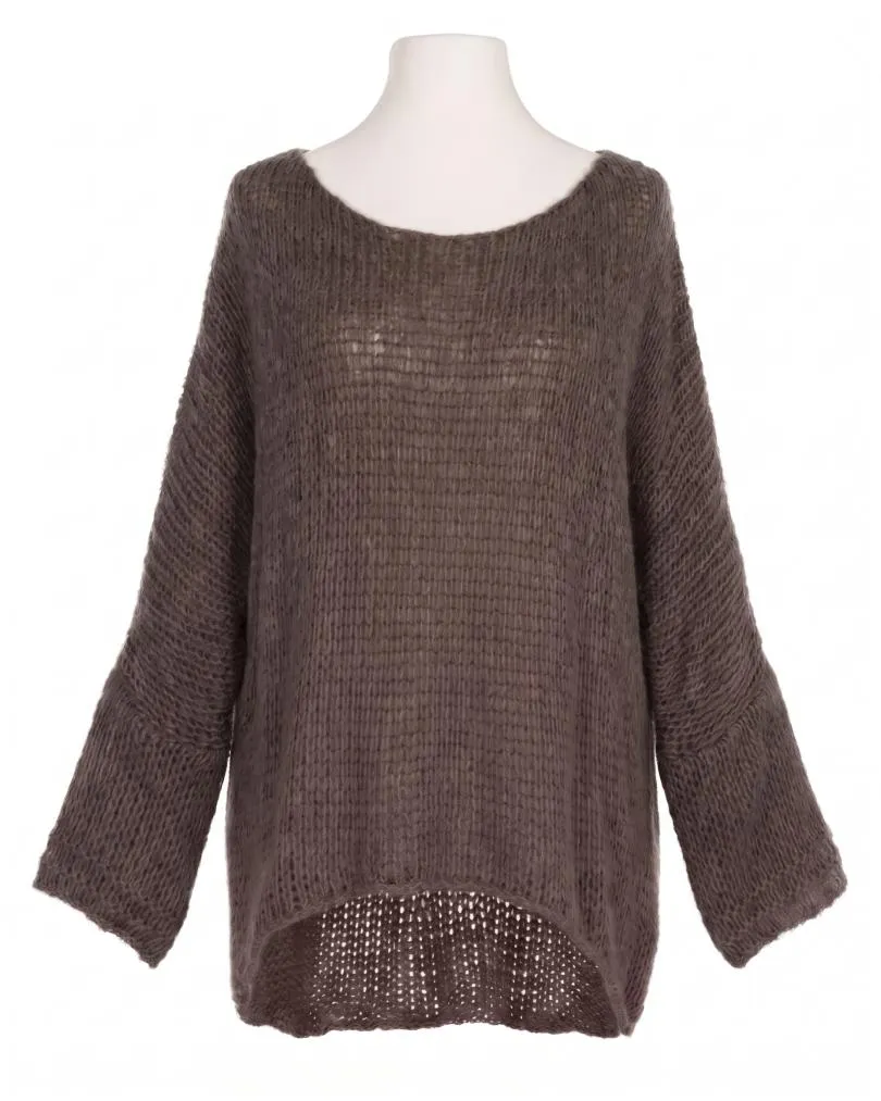 Oversize Pullover Grobstrick in  braun von New Collection (Bild 1)
