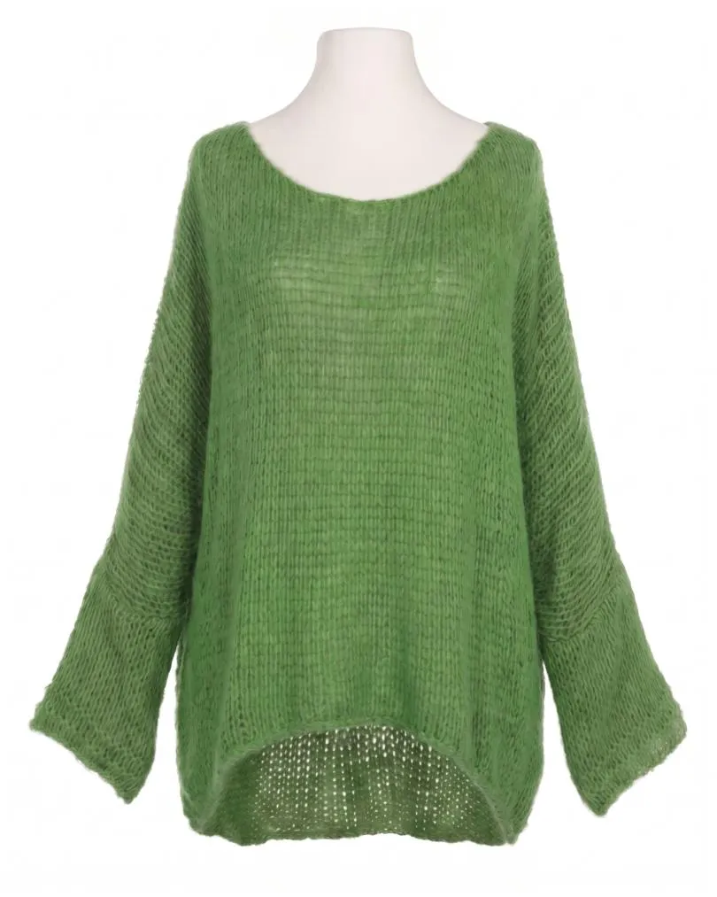Oversize Pullover Grobstrick in  gr�n von New Collection (Bild 1)