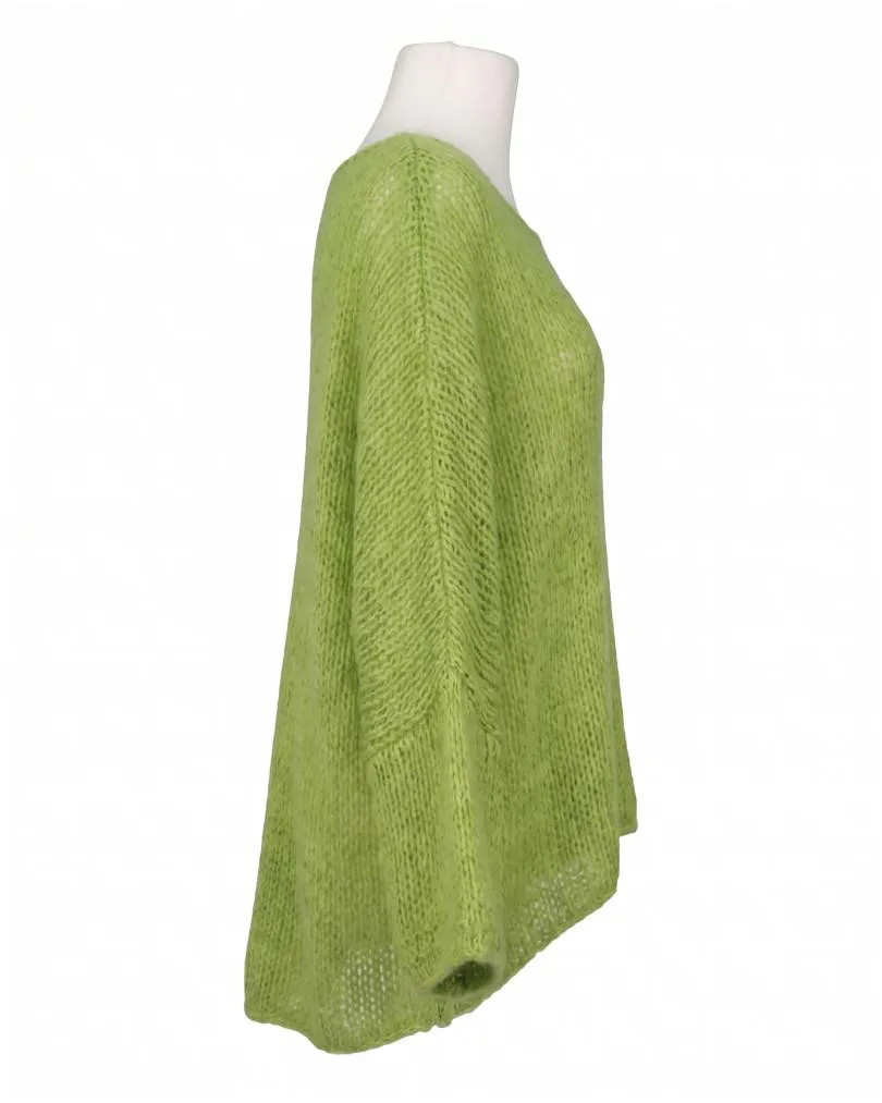 Oversize Pullover Grobstrick in  kiwi von New Collection (Bild 2)