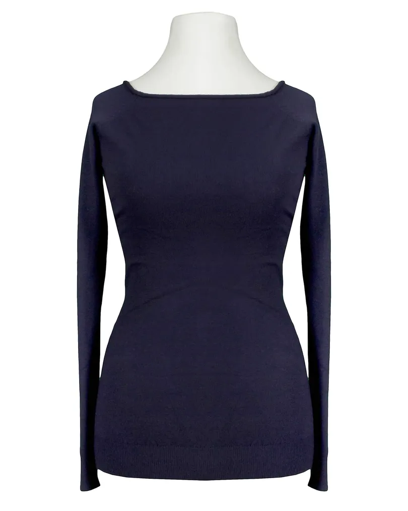 Pullover Feinstrick in  blau von Minority (Bild 1)