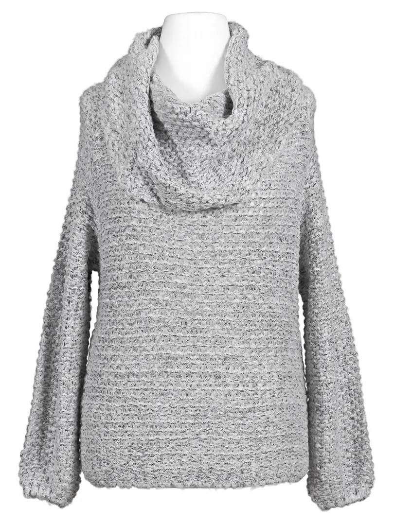 Pullover Grobstrick in  grau von H.liesel (Bild 1)