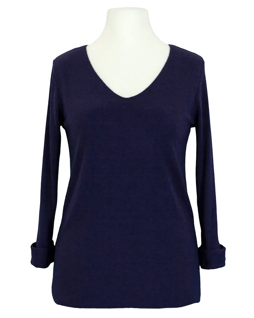 Pullover in Shirt Optik in  blau von Selected Touch (Bild 1)