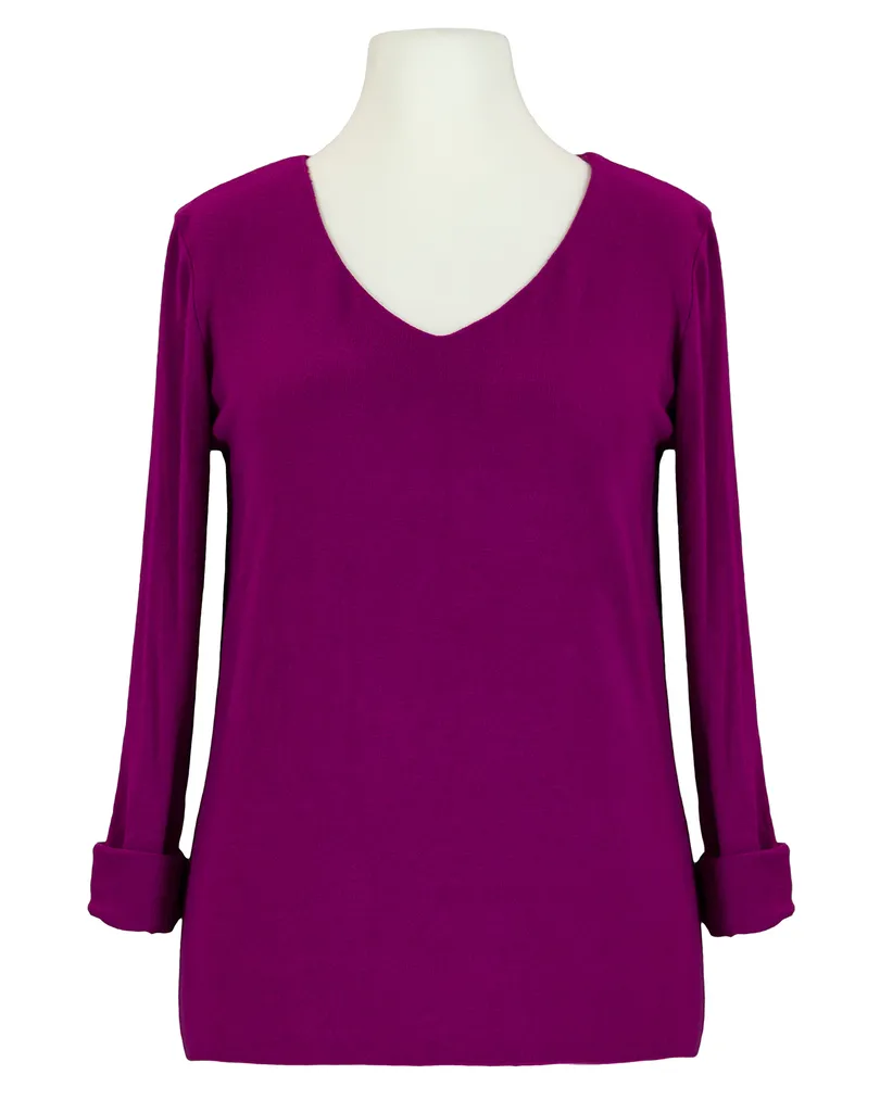 Pullover in Shirt Optik in  beere von Selected Touch (Bild 1)