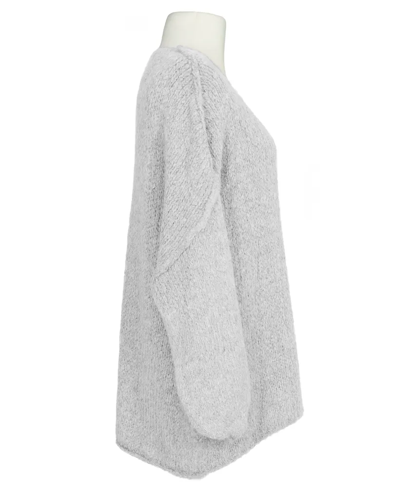 Pullover Inside-Out in  grau von Made in Italy (Bild 2)