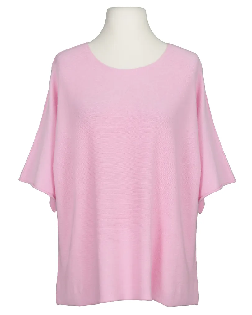 Pullover Kastenform in  rosa von Made in Italy (Bild 1)