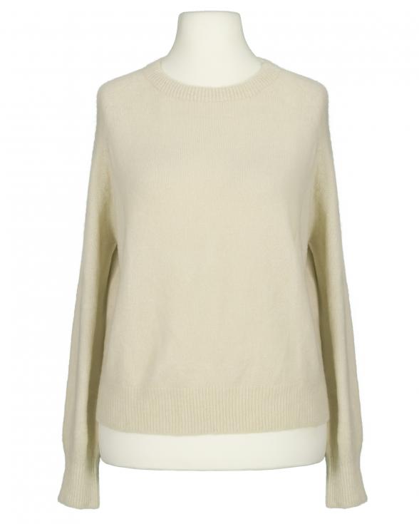 Pullover mit Alpaka in beige von Made in Italy
