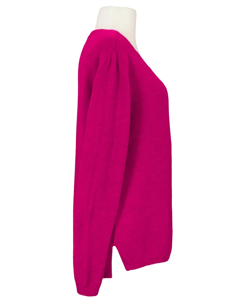 Pullover mit Alpaka in  fuchsia von Selected Touch (Bild 2)