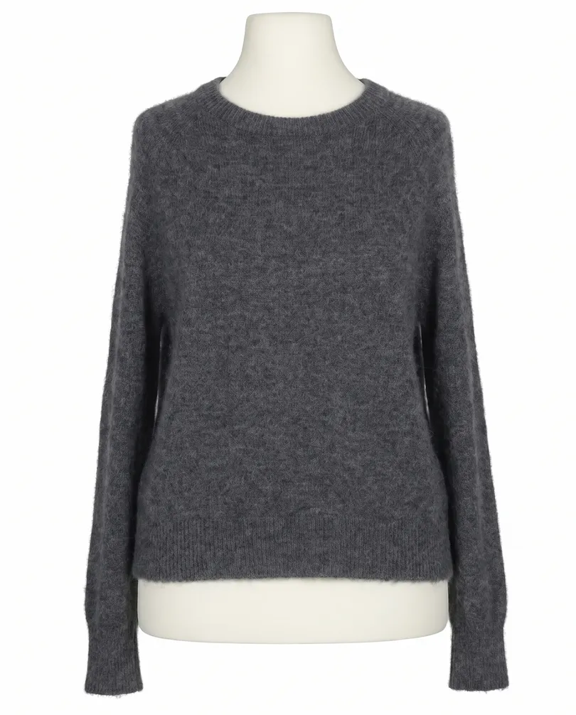 Pullover mit Alpaka in grau von Made in Italy