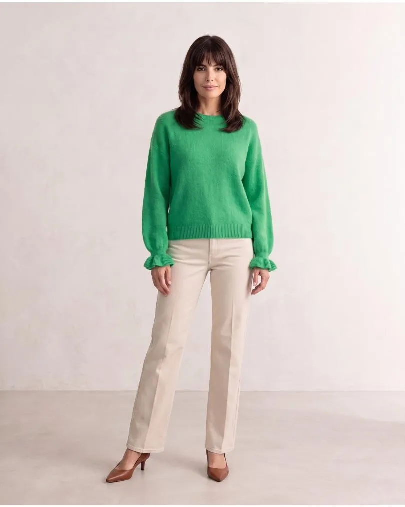 Pullover mit Alpaka in  gr�n von Made in Italy (Bild 3)