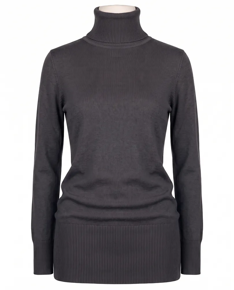 Pullover mit Cashmere in  anthrazit von Spaziodonna (Bild 1)