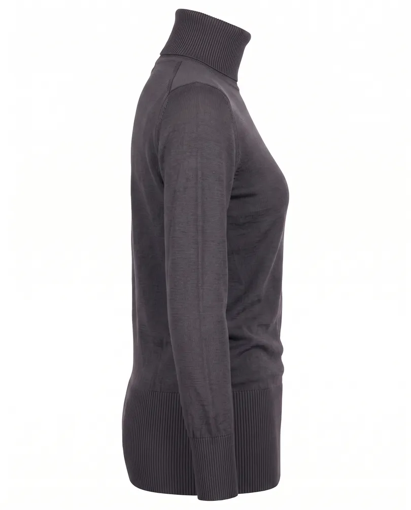 Pullover mit Cashmere in  anthrazit von Spaziodonna (Bild 2)