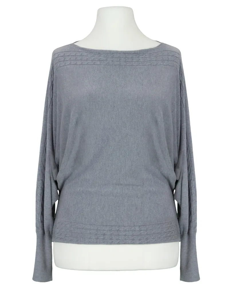 Pullover mit Cashmere in  grau von Dolce Piccante (Bild 1)