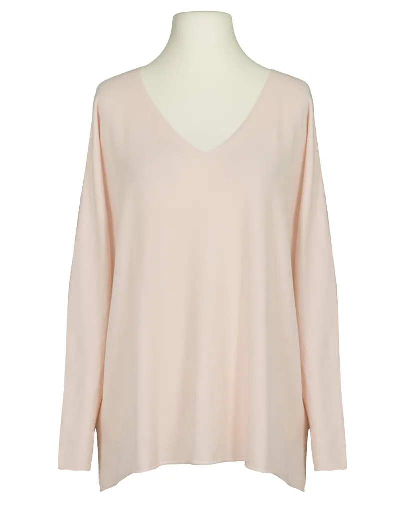 Pullover mit Cashmere in rosa von Made in Italy