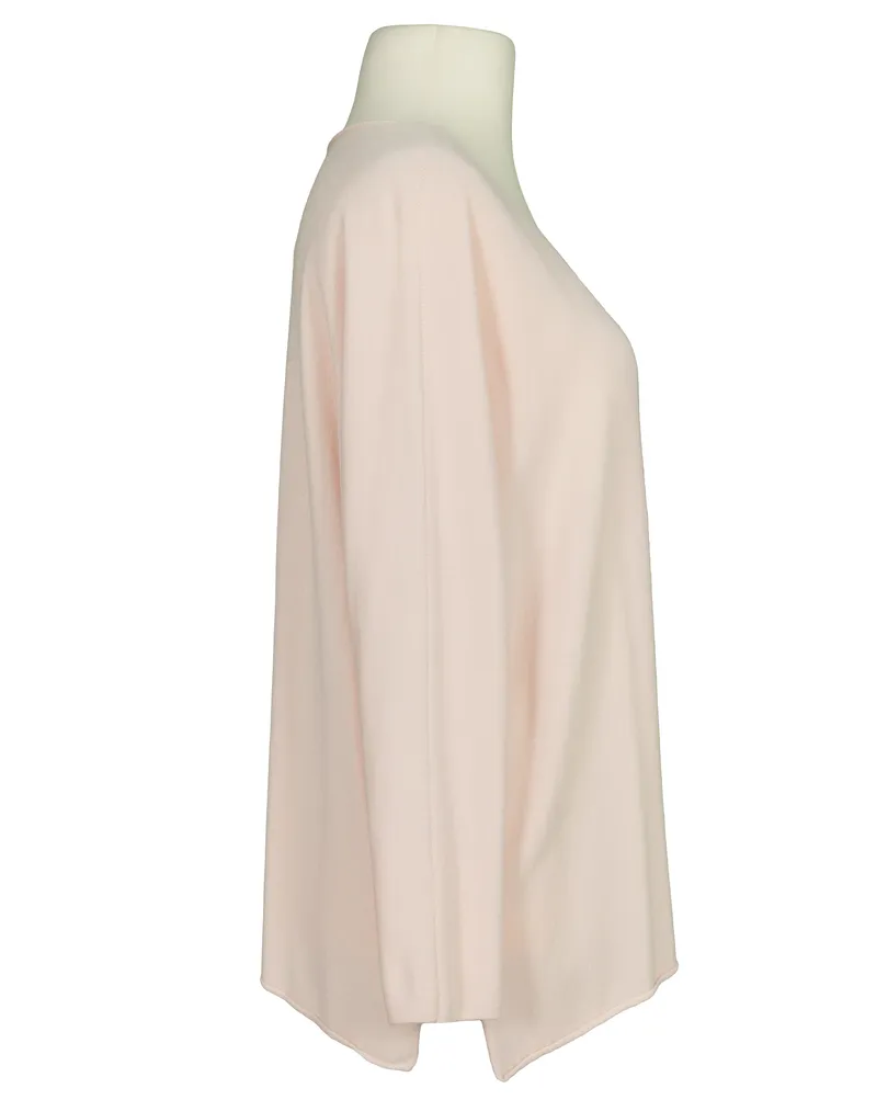 Pullover mit Cashmere in  rosa von Made in Italy (Bild 2)
