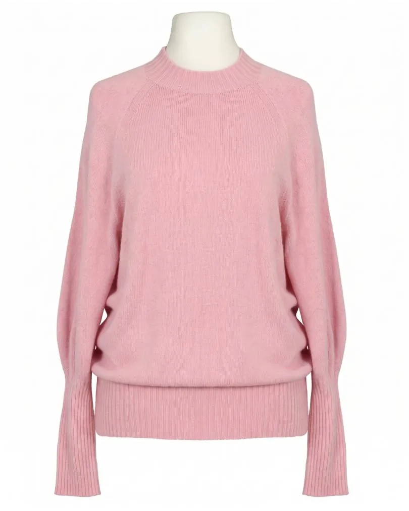 Pullover mit Fledermausarm in  rosa von Made in Italy (Bild 1)
