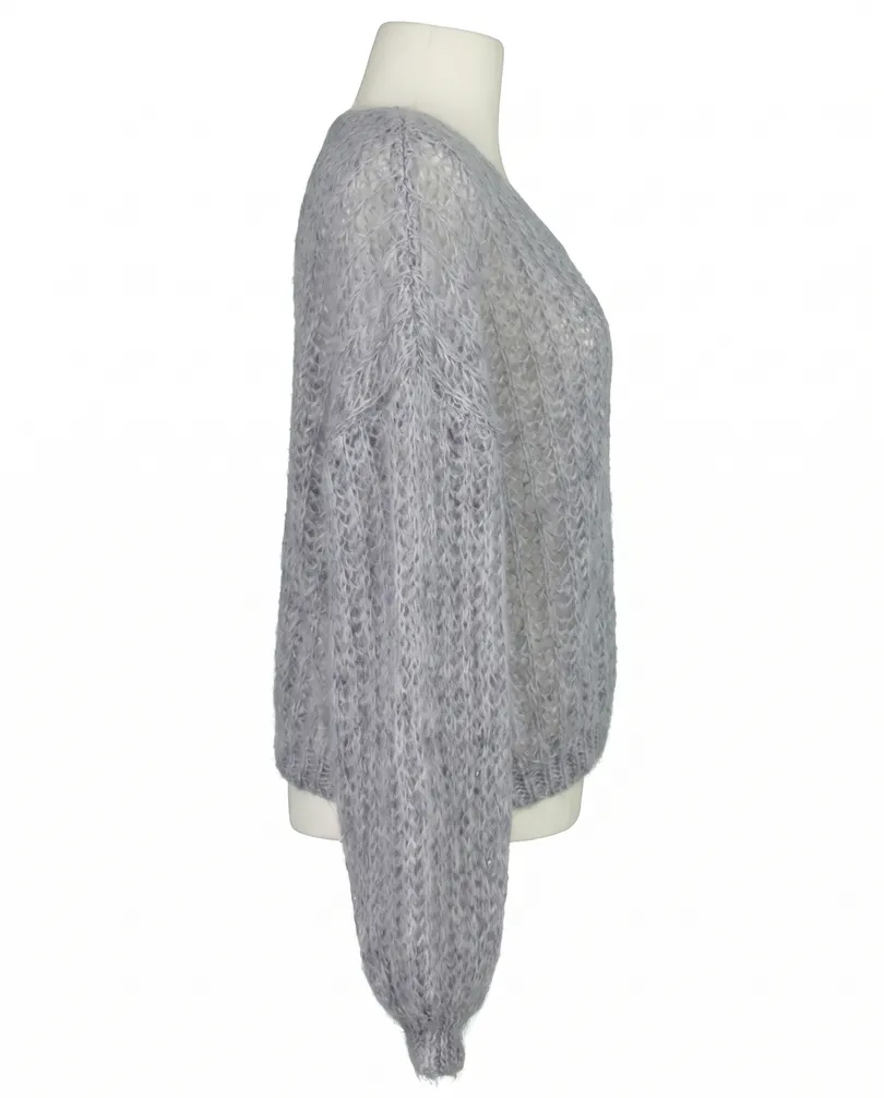 Pullover mit Mohair in  grau von Selected Touch (Bild 2)