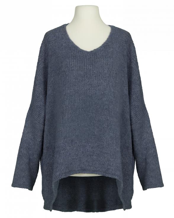 Pullover Oversize in blau von IMPRESS