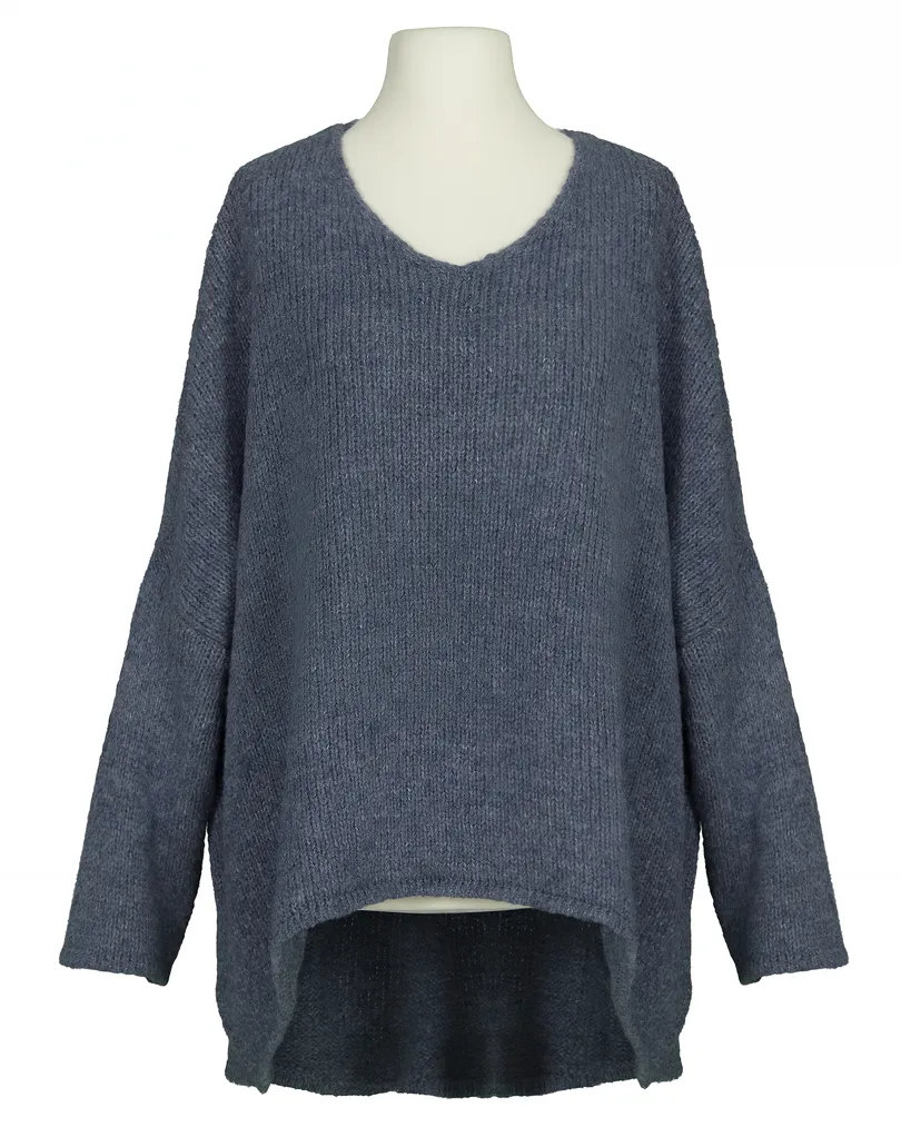 Pullover Oversize in blau von IMPRESS