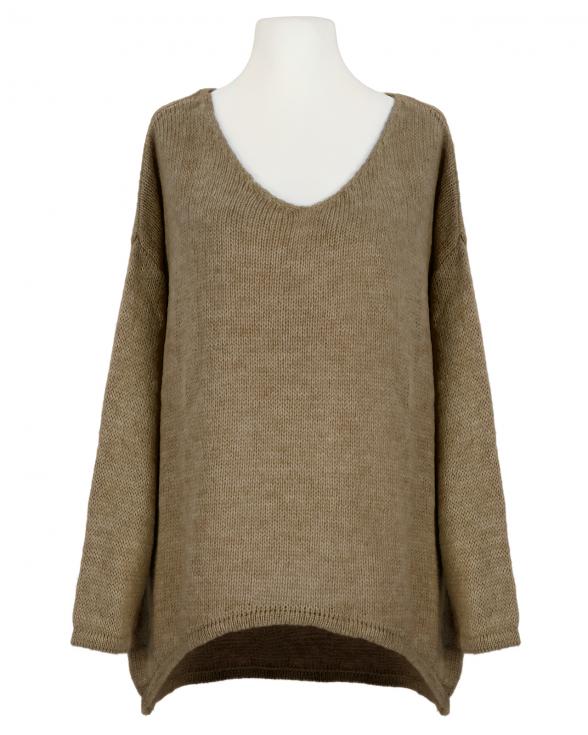 Pullover Oversize in camel von Selected Touch