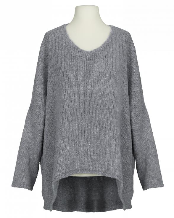 Pullover Oversize in grau von IMPRESS