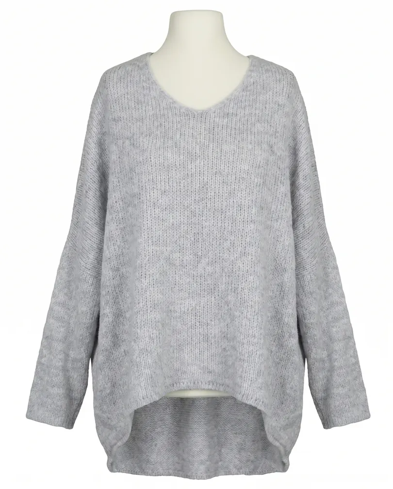 Pullover Oversize in hellgrau von IMPRESS