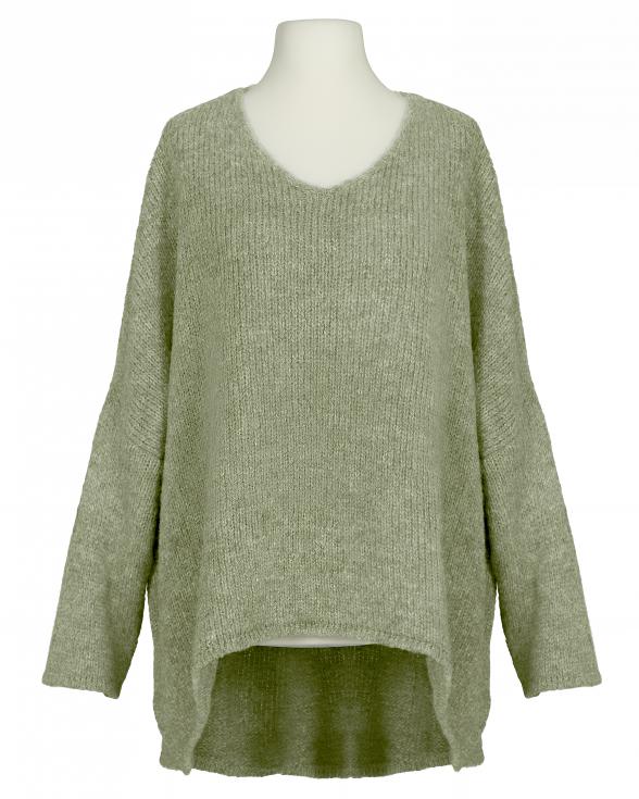 Pullover Oversize in khaki von IMPRESS
