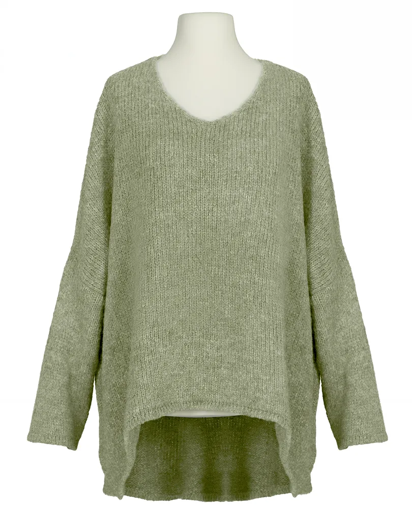 Pullover Oversize in khaki von IMPRESS