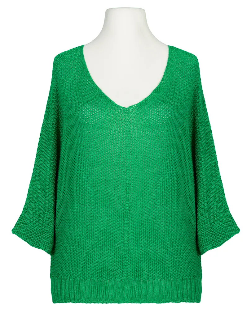 Pullover Perlmuster in  gr�n von Made in Italy (Bild 1)