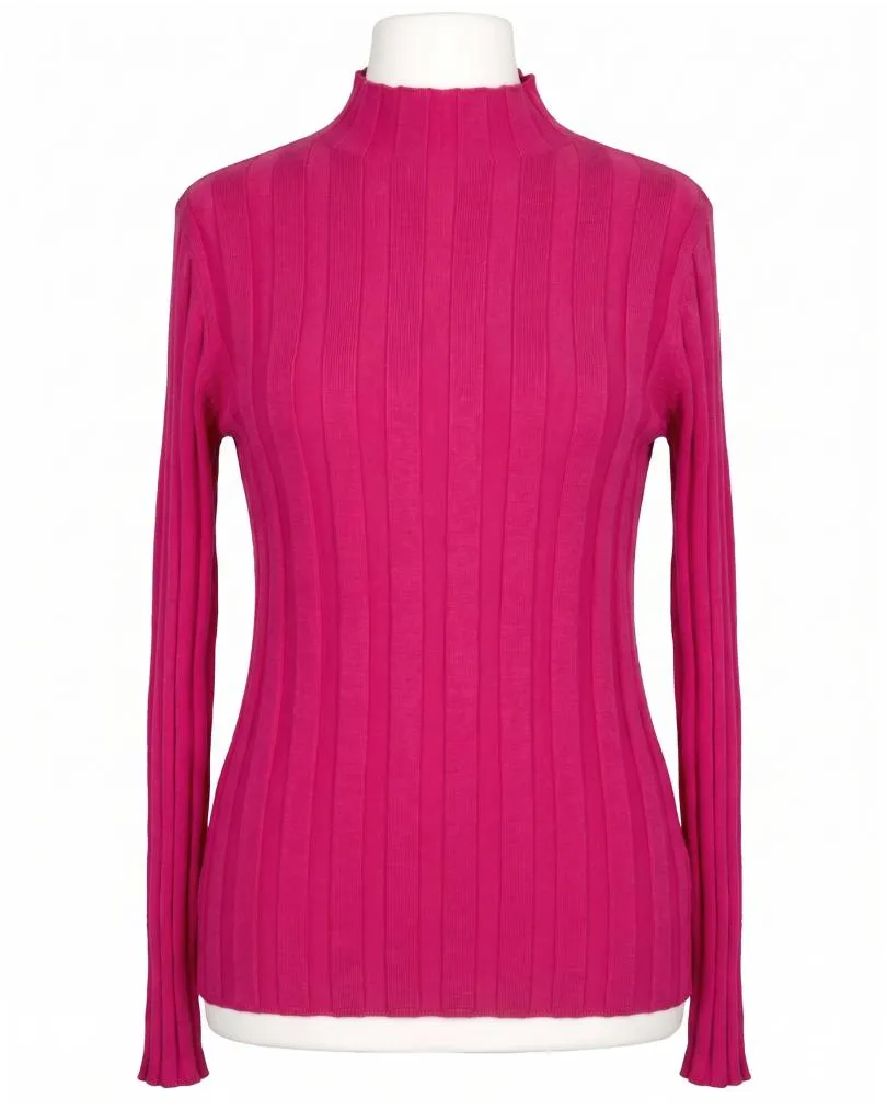 Pullover Stehkragen in  pink von Moda Fashion (Bild 1)