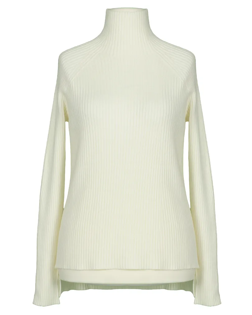 Pullover Stehkragen in  wollwei� von Made in Italy (Bild 1)