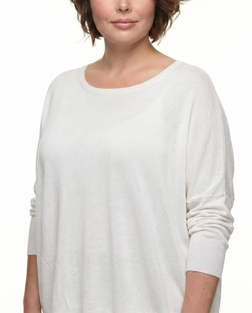 Pullover Viskose in  wei� von Amandine (Bild 4)