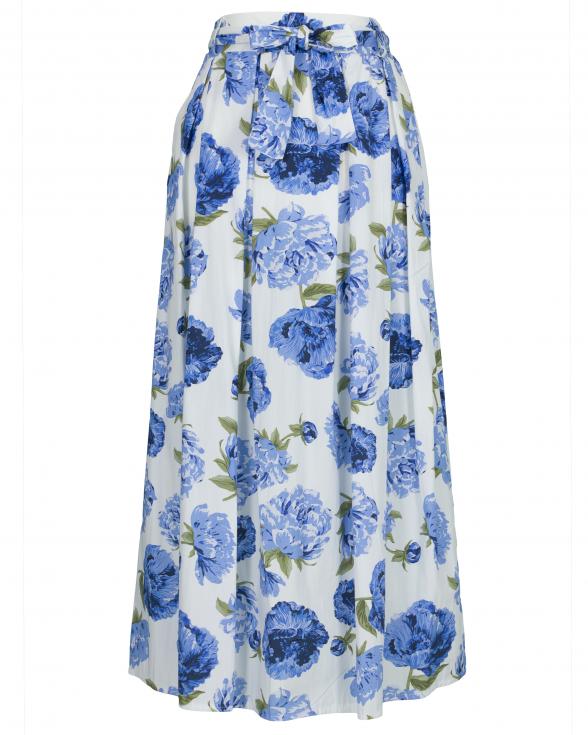 Rock Floral in blau von Made in Italy