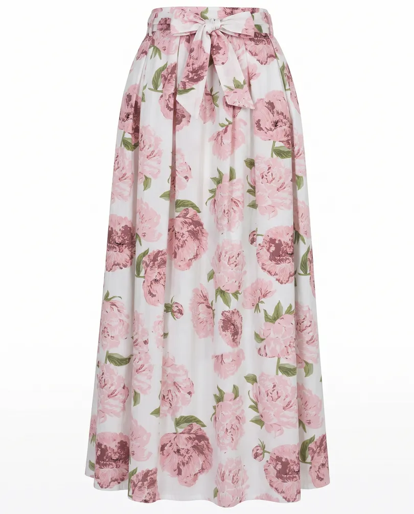 Rock Floral in rosa von Made in Italy