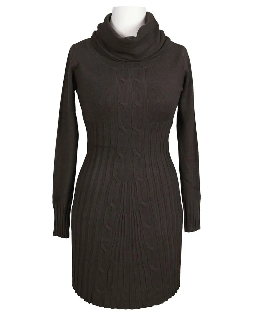 Rollkragen Longpullover in  braun von Minority (Bild 1)