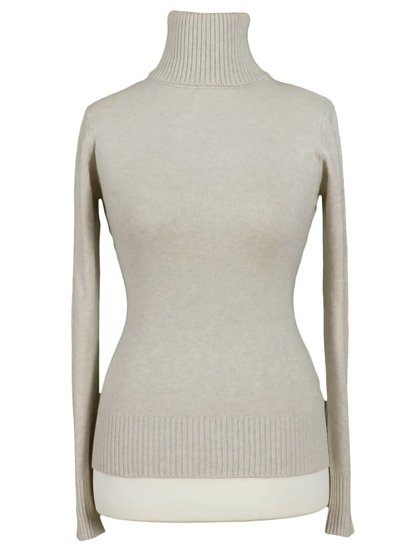 Rollkragenpullover in  creme von Beauty Women (Bild 1)