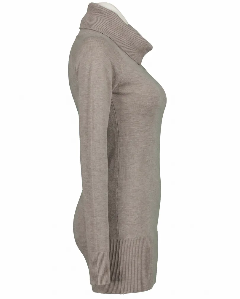 Rollkragenpullover mit Cashmere in  beige von Moda Italia (Bild 2)