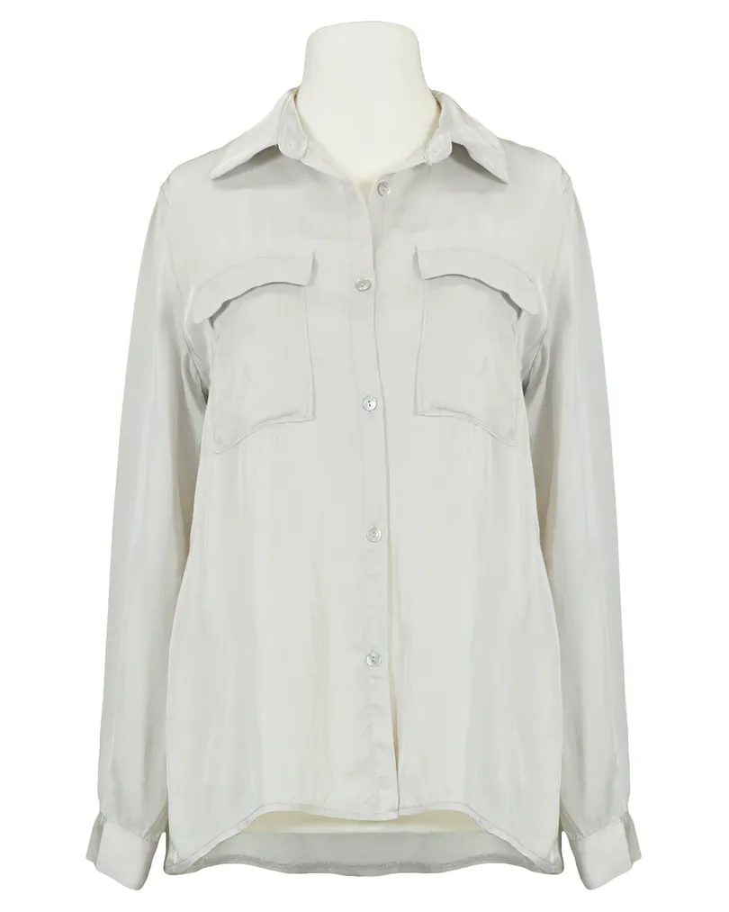 Satin Bluse in  beige von Monday Afternoon (Bild 1)
