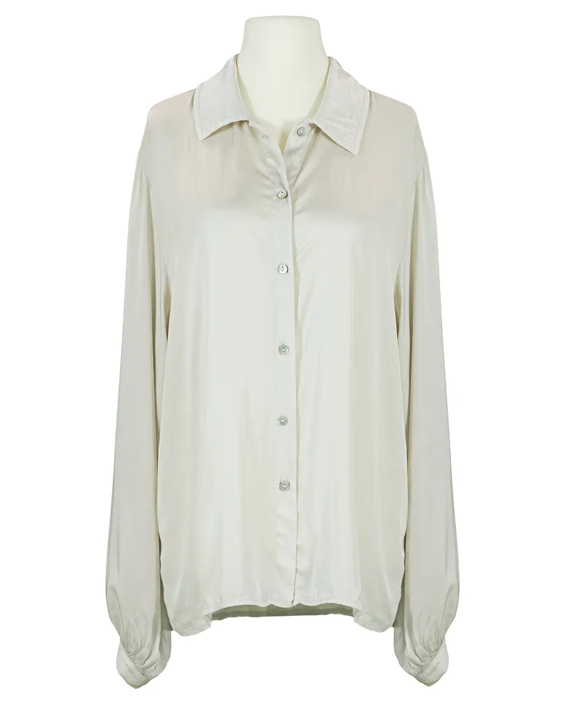 Satinbluse mit Seide in  beige von Monday Afternoon (Bild 1)
