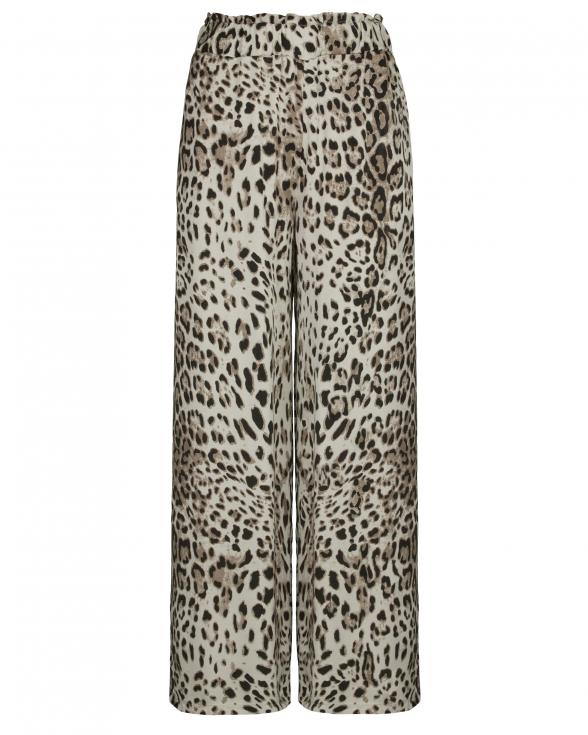 Satinhose Leo mit Seide in beige von Style Touch