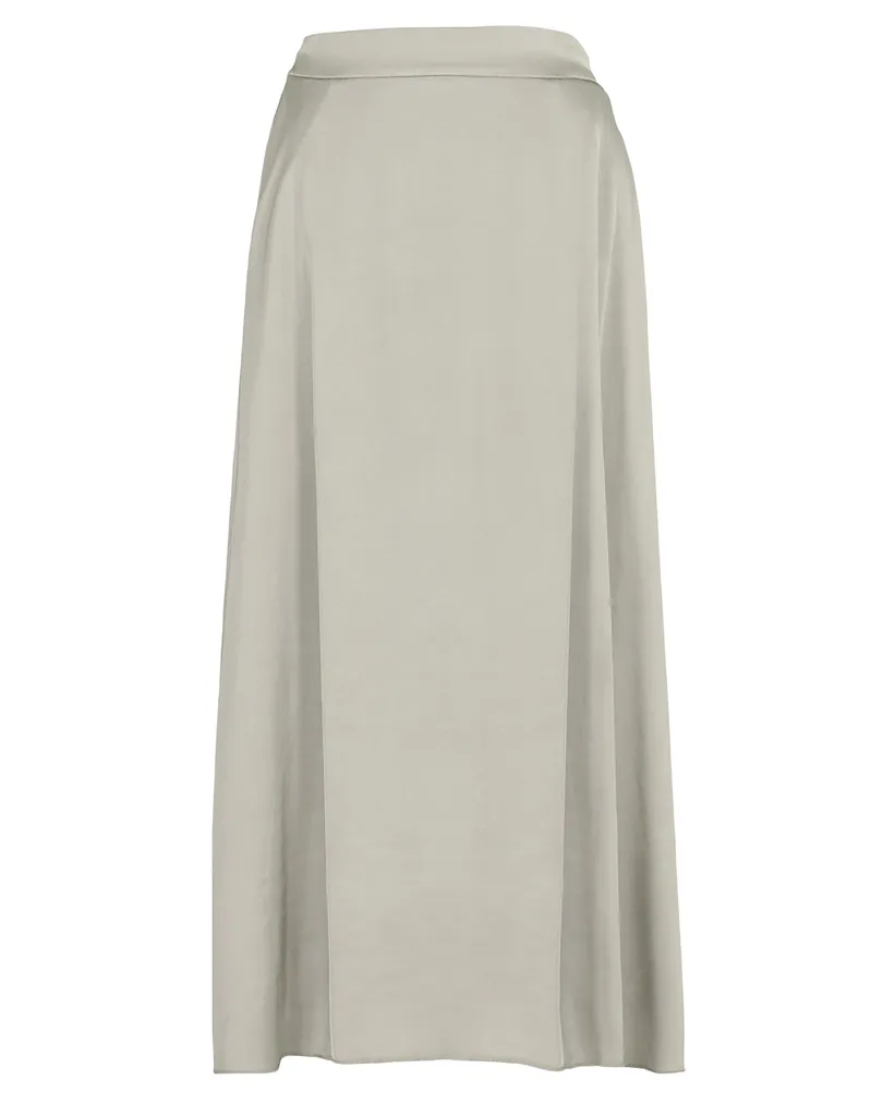Satinrock mit Seide in creme von Selected Touch