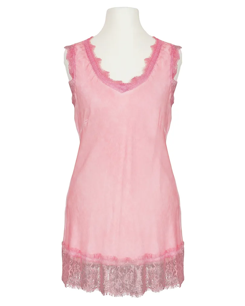Satintop Spitze in  rosa von Spaziodonna (Bild 1)