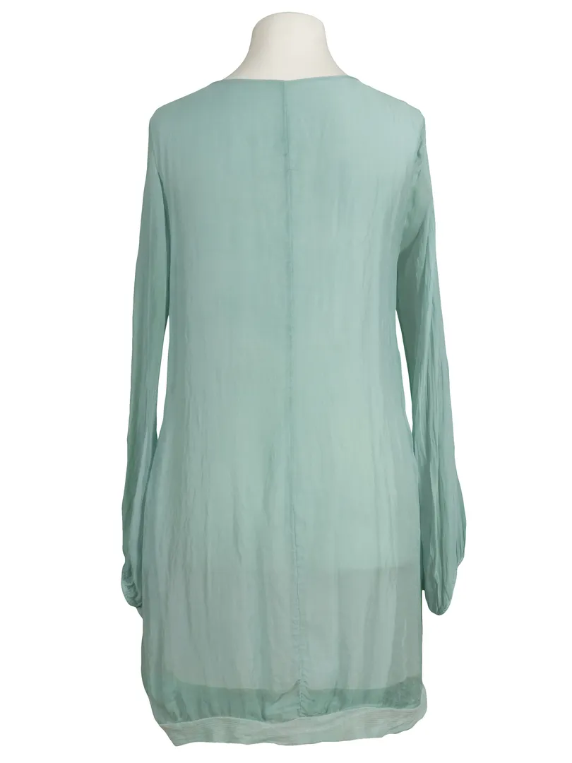 Seidentunika H�kelspitze in  mint von fashion made in italy (Bild 2)