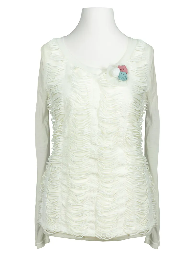 Shirt Jersey in  wollwei� von Exquisss Paris (Bild 1)