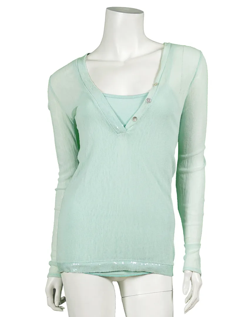 Shirt 2-tlg. in  mint von Diana (Bild 1)