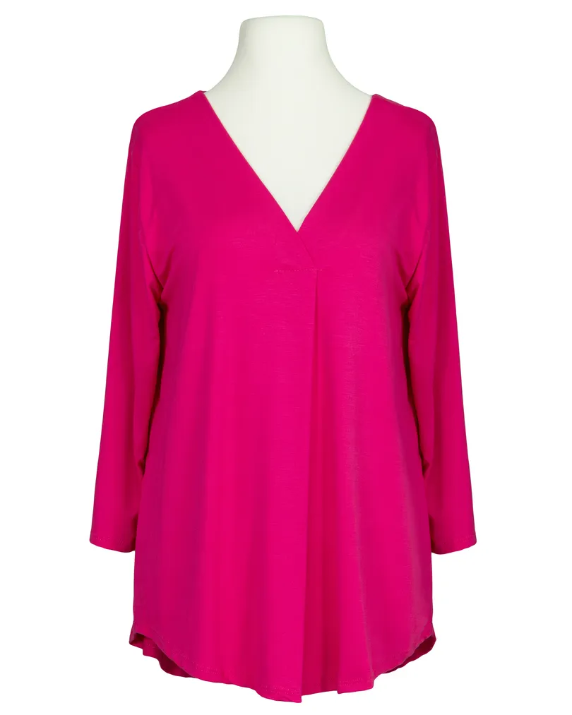 Shirt im Blusenstil in  pink von Made in Italy (Bild 1)