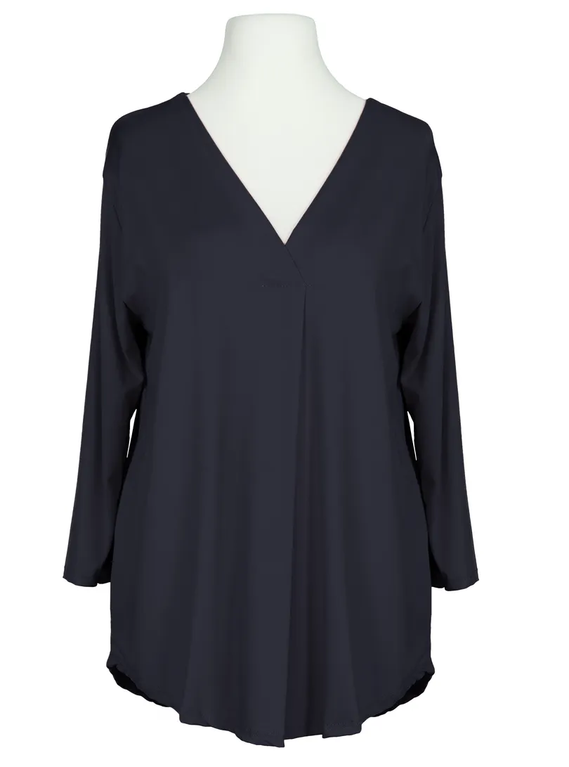 Shirt im Blusenstil in  schwarz von Made in Italy (Bild 1)