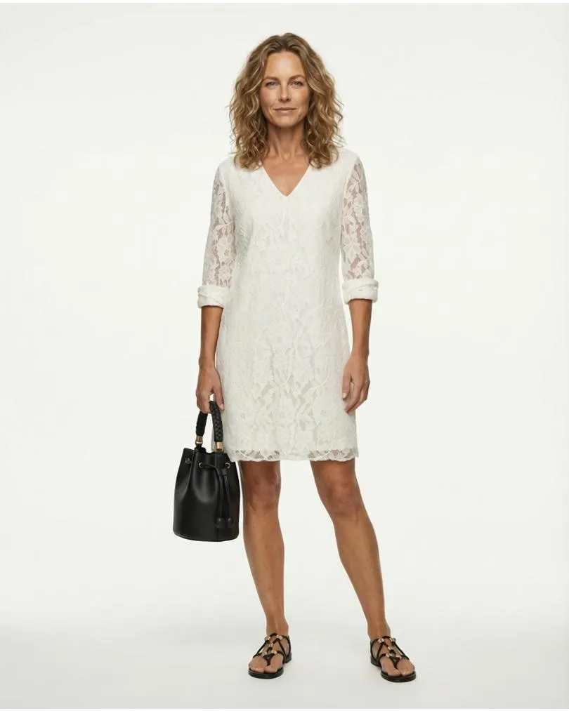 Spitzenkleid in  ecru von Respect (Bild 2)