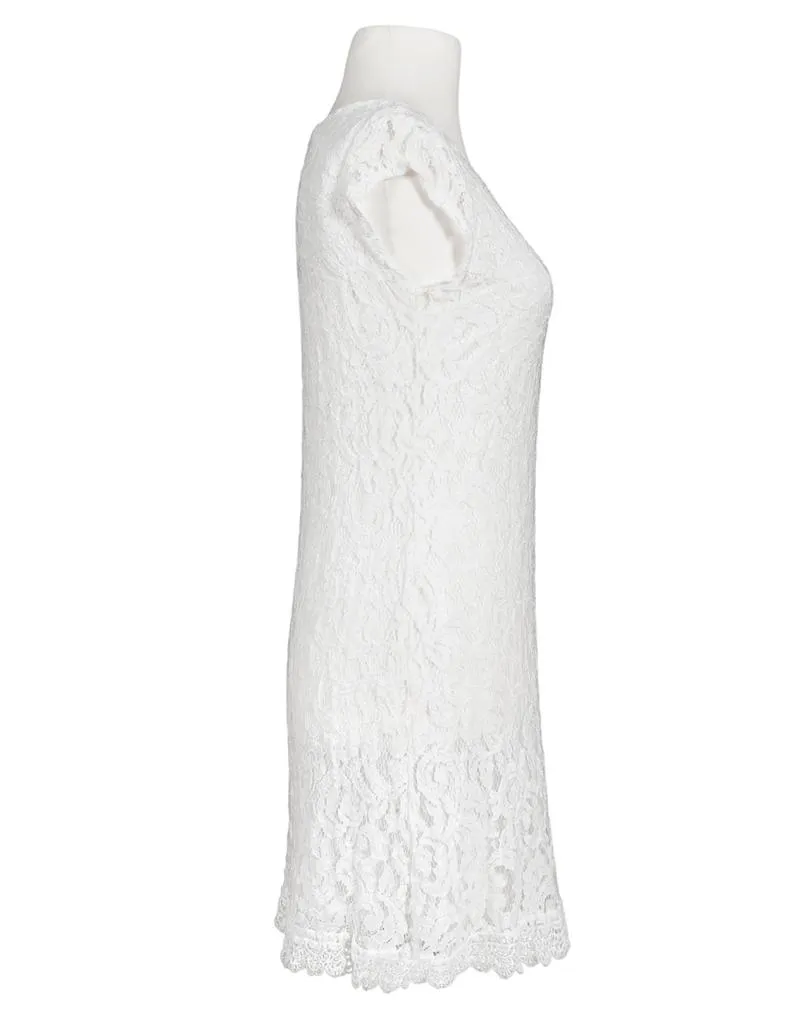 Spitzenkleid in  wei� von Spaziodonna (Bild 2)