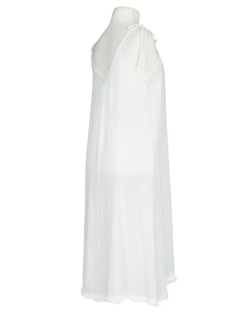 Strandkleid mit Leinen in  wei� von Selected Touch (Bild 2)
