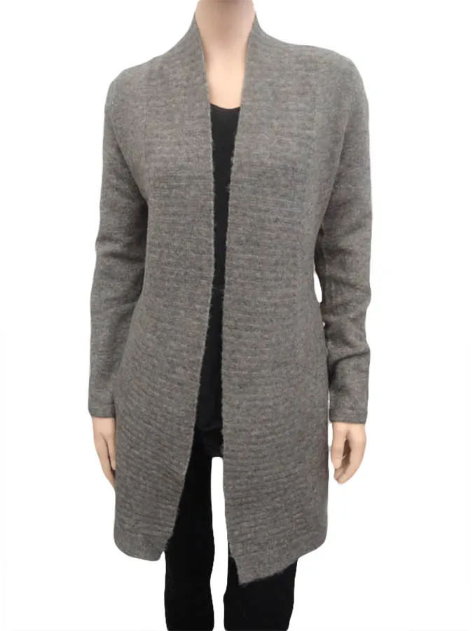Strick Long Cardigan in  grau braun von RESTART (Bild 1)